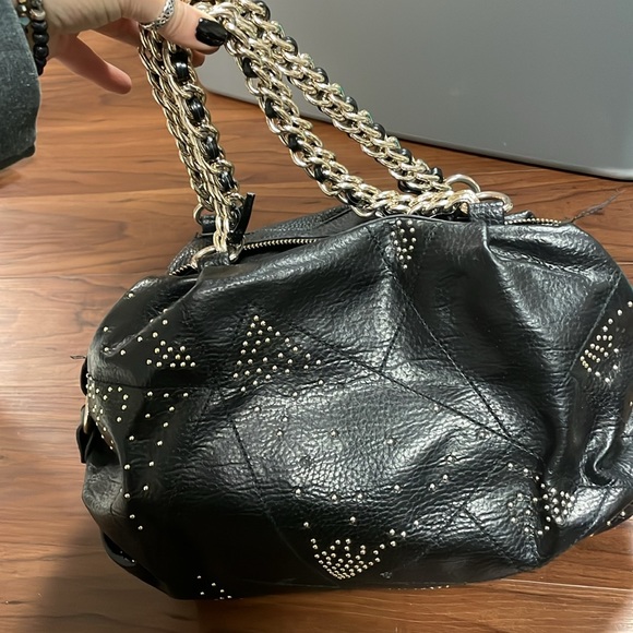 Gold Studded Chain Bag - Picture 8 of 11